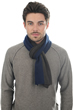 Kasjmier & Yak accessoires sjaals luvo donker marine natuur bruin 164 x 26 cm